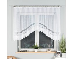 Markizeta - Modesta Serie - Jacquard Gordijn - 250x120 cm - Wit