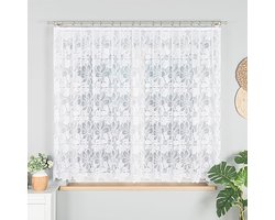 Markizeta Patrycja Serie - Gordijn - 300x160 cm - Wit - Jacquard