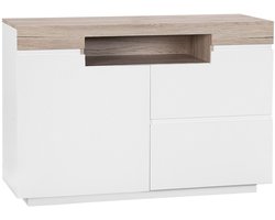 MARLIN - Dressoir - Wit - MDF
