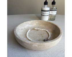 Marmer Schaal Beige Ø20cm