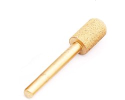 Marmer slijptool met 6MM shank voor het bewerken van jade, beton en keramiek - Ronde kop 12MM 46#