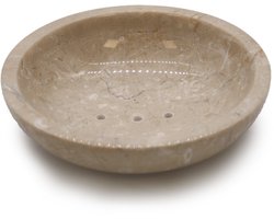 Marmer Zeepbakje - Rond - Honing