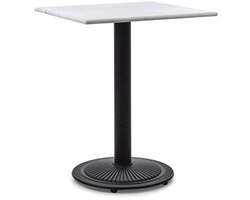 Marmeren Bistrotafel in Art Nouveau Stijl – 60 x 60 cm – Weerbestendig voor Binnen en Buiten