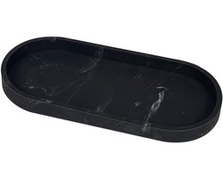 Marmeren Dienblad voor Badkamer en Keuken - Elegant en Functioneel - Zwart