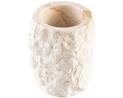 Marmeren Opberger - Crème Rond 12 cm