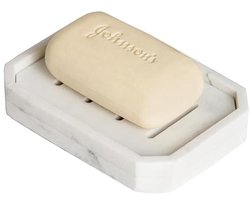 Marmeren Textuur Zeepbakje met Dubbele Afvoer