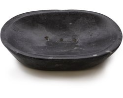 Marmeren Zeepbakje - Ovaal - Zwart