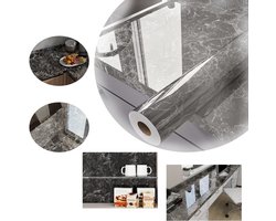 Marmeren Zelfklevend Plakfolie, Achterkant Van Plastic Contactpapier, Waterdichte Tegelstickers, Vuilafstotend, Krasbestendig.