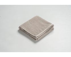 MAROYATHOME - UNO - Handdoek - 70x140 cm - Fairtrade Katoen - Beige