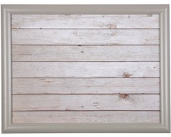 Mars & More laptray - schootkussen steigerhout inclusief pepermuntdoosje