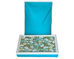 Mars & More - Laptray - Schoottafel - Schootkussen - Laptoptafel - Dienblad met kussen - Spring Blossom – 43x33 cm