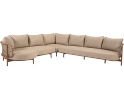 Martinique modulaire hoek loungeset 3 delig amber 4 Seasons Outdoor