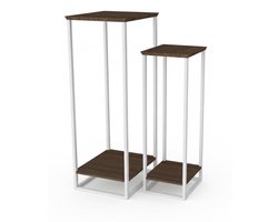 Martinique plantentafel, set van 2 - Welcome Home Collection