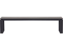 Martinus tuinbank 180cm zwart.