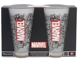 Marvel glazen 2 stuks 490ml