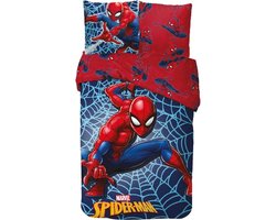 Marvel - Spiderman - Dekbedovertrek - 140 x 200 cm. - 100% Katoen – Eenpersoons