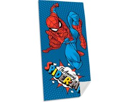 Marvel Spiderman strand/badlaken - 70 x 140 cm - katoen - voor kinderen