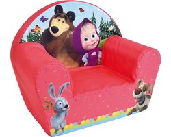 Masha en de Beer Fauteuil - 42 x 52 x 33 cm - Polyester