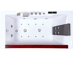 Massage bad - ABS wit - 180x90x62 cm