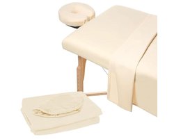 Massage Bed Set - Microfibre Duvet Covers en Fitted Sheets voor Spa en Beautysalon