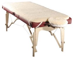 Massage Tafel Fleece Pad Set Inclusief Pad en Hoes voor Gezichtssteun