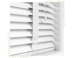 Massief Houten Jaloezieën 50mm Latten | Houten Raambekleding voor Privacy en Warmte