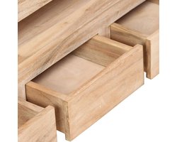 Massief Houten TV Meubel met Rustieke Uitstraling
