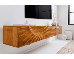 Massief houten tv-meubel SCORPION 160cm bruine mango lowboard wandkast - 43238