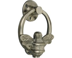 Massief Messing Bijen Deurklopper - Unieke Deurklopper voor Houten en Composiet Deuren