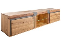 MASSIVMOEBEL24.DE TV-meubel NEW AMSTERDAM #03 natuur 220 x 50 x 48 cm
