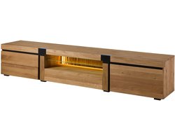 MASSIVMOEBEL24.DE TV-meubel ROTTERDAM #120 natuur 260 x 50 x 48 cm