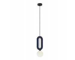 MASSO Blauwe Hanglamp - Stijlvol en Modern voor Woonkamer
