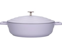 MasterClass 4L ondiepe braadpan met deksel van gietaluminium