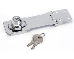 MasterLock Overvalslot - Verchroomd Staal - 118 mm - 725EURD