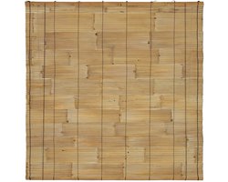 Masters of Bamboo® Bamboe Rolgordijn - 200 x 200 cm - Naturel