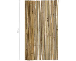 Masters of Bamboo® Bamboemat Gespleten - 500 x 120 cm - Bamboe schutting op rol - Balkonscherm