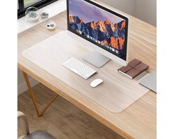 Mat bureaubladmatje - Bescherming tegen krassen en vlekken - 1 stuk - Doorzichtig - PVC