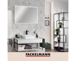 Mat zwarte tandenborstelhouder Fackelmann New York