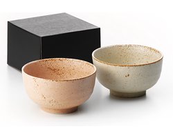 Matcha kommen set "Makiko" - Matcha bowl - 2 stuks