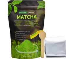 Matcha Thee - Japanse Green Tea Poeder - Starter Set - 100 gram - Biologische Matcha - Matcha Latte