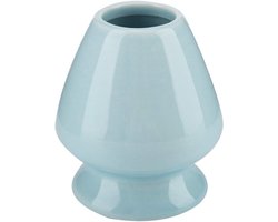 Matcha Whisk Holder - Keramisch - Japanse Theeceremonie - Accessoires voor Matcha Theeset (Blauw)