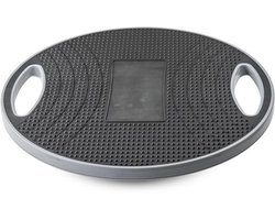 Matchu Sports - Balance board -  Balans bord -  Anti slip - Balance trainer - fitness - 41 cm diameter - Zwart