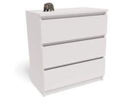 Matkam - P3 EX3 - Ladekast - 3 lade - 77 x 70 x 40 cm - stijlvol