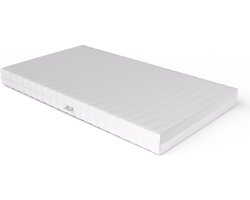 Matras 120x200 - Aanpasbaar - 24cm dik - Koudschuim & Hybrid- Afneembare tijk wasbaar