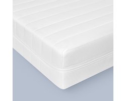 Matras - 120x200 - koudschuim - premium tijk - Ademend & hypoallergeen - 15 cm hoog – Stevig