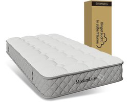 Matras-180x200cm-H3 Gemiddelde Hardheid-7 zone-20cm dik-Pocketveringmatras-Polyestervezel-Ademend-Comfort-4 Handvatten