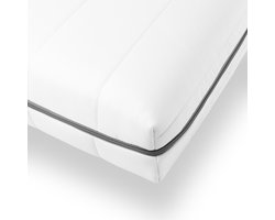 Matras 200x200 cm - Comfortschuim - Wit - Matrassen - Zacht