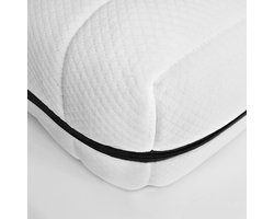 Matras 200x200 cm - Comfortschuim - Wit - Matrassen - Zacht - Mister Sandman - Goede kwaliteit