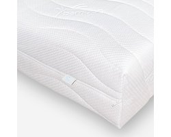 Matras - 90 x 190 cm - Hotel XXL - PREMIUM - Nasa Koudschuim - 14CM - Orthopedisch - Anti-allergie - Afritsbaar / Wasbaar - Medium Hardheid