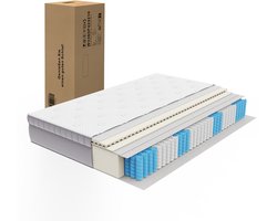 Matras-90x200-7 zone-25cm dik-Hypoallergeen-Comfort Foam-Duurzaam